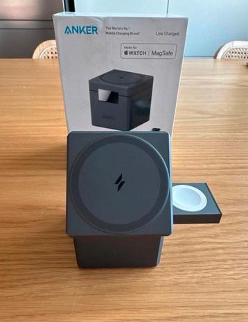 Anker 3-in-1 Cube MagSafe - iPhone, AirPods, Apple Watch beschikbaar voor biedingen