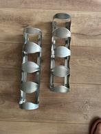 Wandwijnrek Ikea, Ophalen of Verzenden, Zo goed als nieuw, Minder dan 5 flessen, Metaal