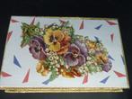Vintage doosje met reis naaigarnituurtjes, Antiek en Kunst, Ophalen of Verzenden