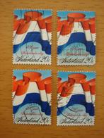 400 jaar Nederlandse vlag 16x  NVPH 1010 en 1011   , Postzegels en Munten, Postzegels | Nederland, Ophalen of Verzenden, Na 1940