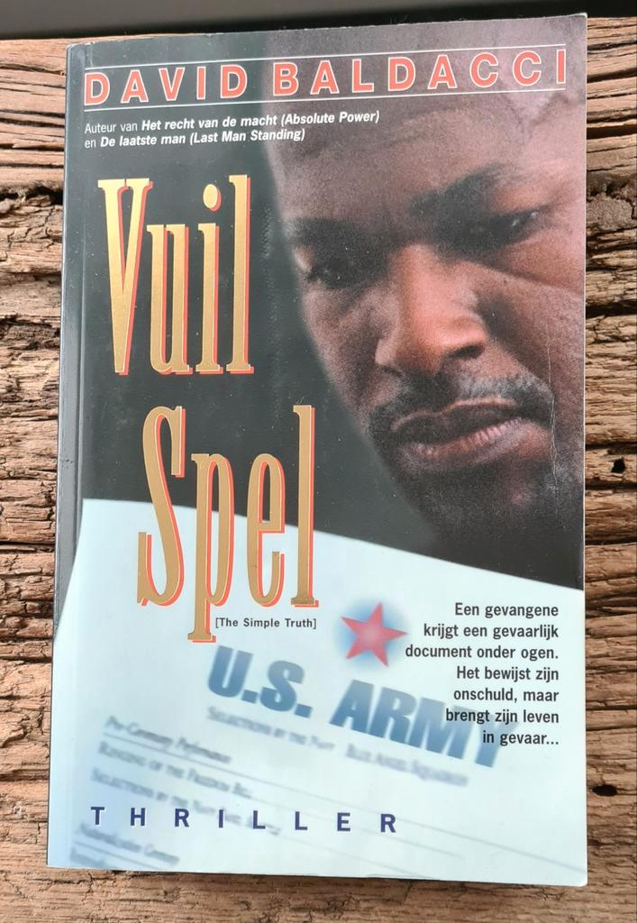 David Baldacci - Vuil spel, Boeken, Thrillers, Zo goed als nieuw, Ophalen of Verzenden