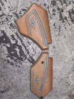 Zundapp Zijkappen goud haan- Goede Staat, Fietsen en Brommers, Brommeronderdelen | Zundapp, Ophalen of Verzenden, Gebruikt, Kap