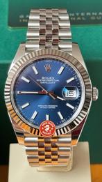 Rolex Datejust 126334 blauw compleet 2025 Jubilee 41mm, Sieraden, Tassen en Uiterlijk, Staal, Polshorloge, Ophalen of Verzenden
