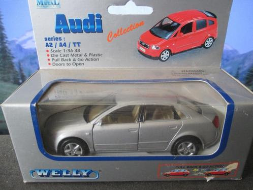 1:38 Audi A4 B5 Welly, Hobby en Vrije tijd, Modelauto's | 1:32, Zo goed als nieuw, Auto, Overige merken, Ophalen of Verzenden
