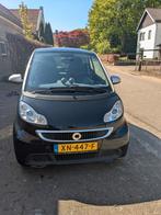 Smart ForTwo 1.0 52KW Coupe MHD AUT 2014 Zwart/Grijs, Auto's, Automaat, 17 €/maand, 999 cc, Hatchback