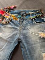Broek desigual, Ophalen of Verzenden, Zo goed als nieuw, Blauw, W28 - W29 (confectie 36)