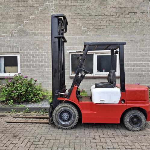 HALLA Hdf-25 Diesel Heftruck Duplo 4,5 m, Zakelijke goederen, Machines en Bouw | Heftrucks en Intern transport, Heftruck, Diesel