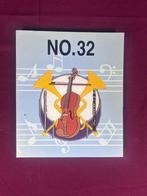 Borduurkaart brother nummer 32 muziek, Hobby en Vrije tijd, Borduren en Borduurmachines, Ophalen of Verzenden, Zo goed als nieuw