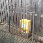 ijzeren Tuinhek met poort, Tuin en Terras, Ophalen, Met poort, Gebruikt, Tuinhek