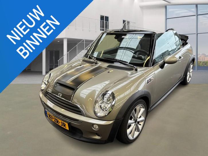 Mini Mini Cabrio 1.6 Cooper S Chili NAVI, LEDER, XENON, BLUE, Auto's, Mini, Bedrijf, Te koop, Cabrio, ABS, Airbags, Airconditioning