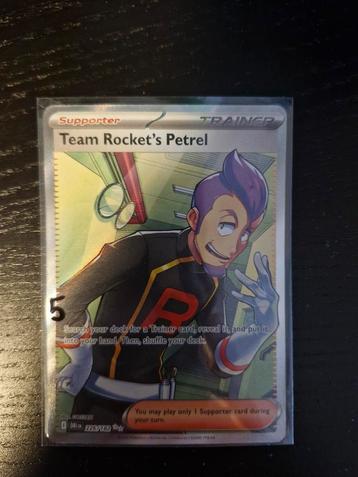 Team Rocket's Petrel - Destined Rivals beschikbaar voor biedingen