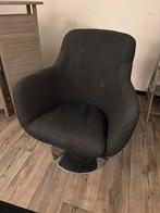Antraciet draaifauteuil - Overbodig, Huis en Inrichting, Ophalen, Gebruikt, Zwart, Eén