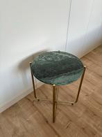 Set van 2 Moderne Bijzettafels, Ophalen, Minder dan 45 cm, Minder dan 55 cm, Metaal of Aluminium