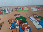 Vintage houten Simplex Toys puzzel Kinderboerderij, Ophalen of Verzenden, Zo goed als nieuw
