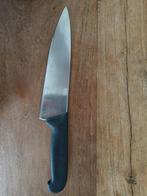 Victorinox 28cm koksmes met schede fibrox, Ophalen of Verzenden, Zo goed als nieuw, Kunststof