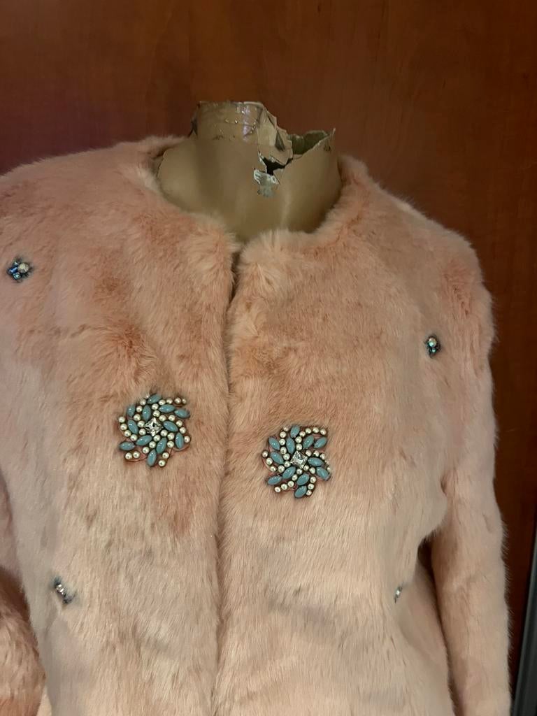 ZARA teddyjas met kralen maat m ZGAN, Maat 38/40 (M), G, G, Ophalen of Verzenden