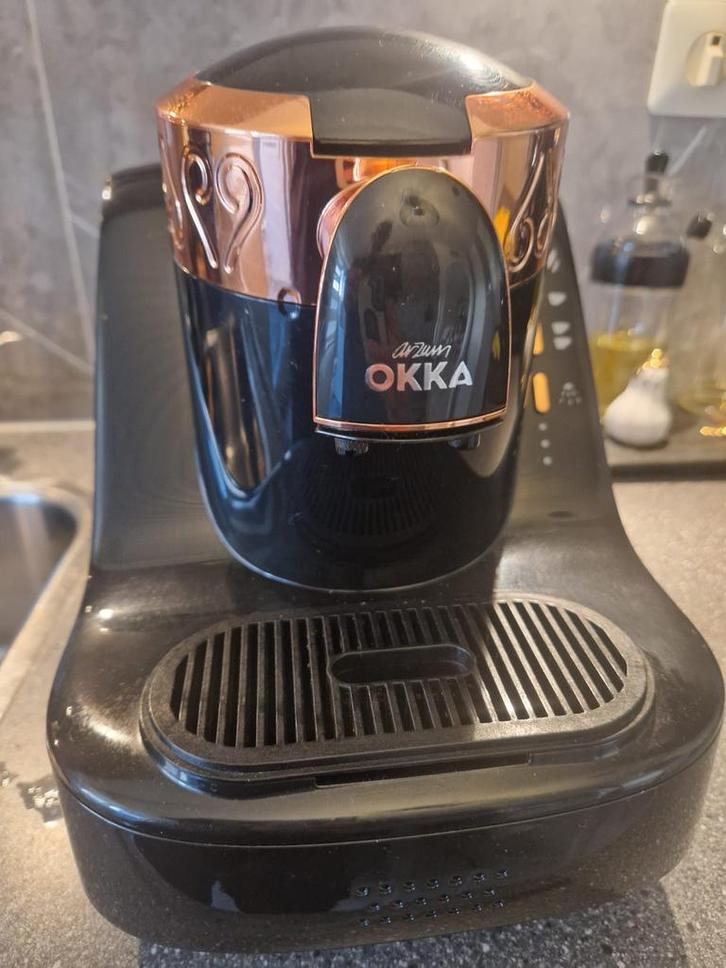 Turkse koffie apparat arzum okka, Witgoed en Apparatuur, Koffiezetapparaten, Zo goed als nieuw, Koffiemachine, 10 kopjes of meer