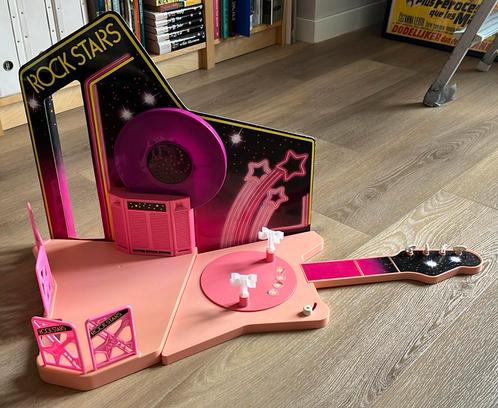 Barbie Rockers Rock stars cafe/disco, Kinderen en Baby's, Speelgoed | Poppen, Gebruikt, Barbie, Ophalen of Verzenden