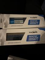 Tecmiyo 8GB DDR3 RAM Geheugen nieuw, 8 GB, DDR3, Ophalen of Verzenden, Zo goed als nieuw