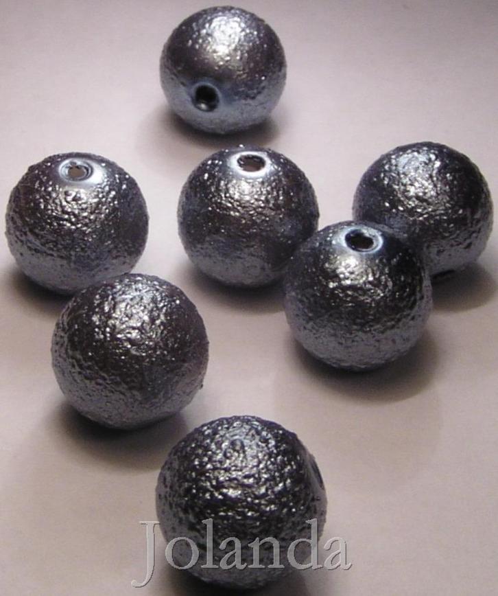 0260 Mooie Rook Grijze Stardust Acryl Kralen (14 mm), Hobby en Vrije tijd, Kralen en Sieraden maken, Nieuw, Kraal, Ophalen of Verzenden