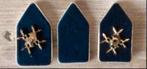 Kraag Emblemen / Spiegels  Verbindingstroepen 3 Stuks, Verzamelen, Embleem of Badge, Nederland, Landmacht, Verzenden