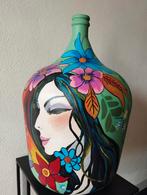 Vaas 'Flower Power Lady', Ophalen of Verzenden