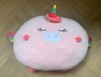 Knuffel-kussen unicorn varken ‘squishmallow’, Ophalen of Verzenden, Nieuw, Overige typen