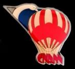 CNDM ballon pin- met zwaan, Verzamelen, Speldjes, Pins en Buttons, Verzenden, Nieuw, Transport, Speldje of Pin