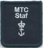 Borstembleem Koninklijke Marine  MTC Staf, Verzamelen, Militaria | Algemeen, Embleem of Badge, Nederland, Ophalen of Verzenden