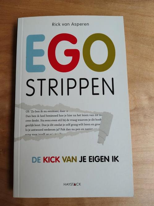 Rick van Asperen - Egostrippen, Boeken, Psychologie, Zo goed als nieuw, Cognitieve psychologie, Ophalen of Verzenden