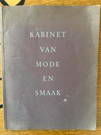 Vintage boek KABINET VAN DE MODE COSTUM MUSEUM 50S, Boeken, Ophalen of Verzenden, Zo goed als nieuw, Overige onderwerpen