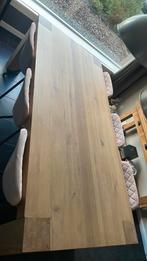 Licht eiken houten eettafel, Gebruikt, Ophalen