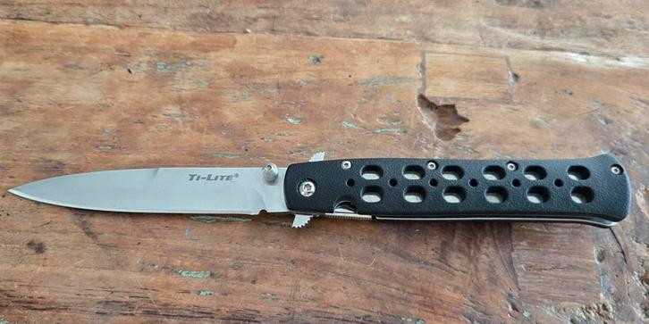 Cold Steel Ti-Lite 4 inch mes, Verzamelen, Militaria | Algemeen, Overige soorten, Mes of Dolk, Overige gebieden, Ophalen