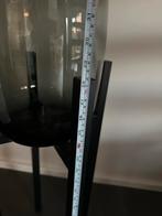 Rookglas Vaas met Standaard, Huis en Inrichting, Woonaccessoires | Vazen, Ophalen, 50 tot 75 cm, Zwart, Glas
