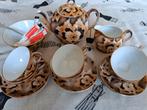 Thee servies (vintage) 6 persoons merk Victoria, Antiek en Kunst, Antiek | Servies compleet, Ophalen of Verzenden