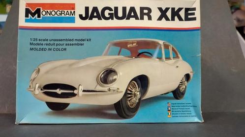Jaguar XK e type 1:24 Monogram Pol, Hobby en Vrije tijd, Modelbouw | Auto's en Voertuigen, Zo goed als nieuw, Monogram, Ophalen of Verzenden