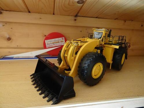 letourneau 1/50, Hobby en Vrije tijd, Modelauto's | 1:50, Gebruikt, Hijskraan, Tractor of Landbouw, Ophalen of Verzenden