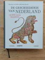 De Geschiedenis van Nederland in 100 Oude Kaarten, Overige typen, Ophalen of Verzenden, Zo goed als nieuw, Nederland