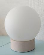 Mooi oude plafondlamp / vintage, Huis en Inrichting, Lampen | Plafondlampen, Ophalen of Verzenden, Zo goed als nieuw, Glas, Retro