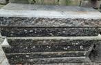 6 betonnen opsluitbanden met ruwe bovenkant, Tuin en Terras, Ophalen, Gebruikt, Overige typen, Minder dan 25 cm