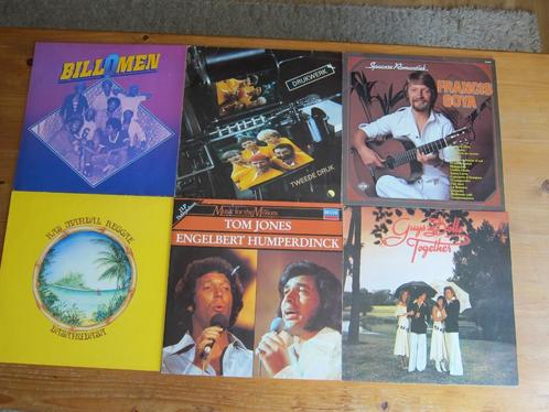 6x LP Vinyl Pop Tom Jones Guys n Dolls Francis Goya Drukwerk, Cd's en Dvd's, Vinyl | Pop, Gebruikt, 1960 tot 1980, Ophalen of Verzenden