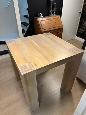 Hoge bar/ eettafel met barstoel, handig voor kleine keuken beschikbaar voor biedingen