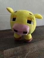Minecraft-Gele koe knuffel, Ophalen of Verzenden, Zo goed als nieuw, Koe