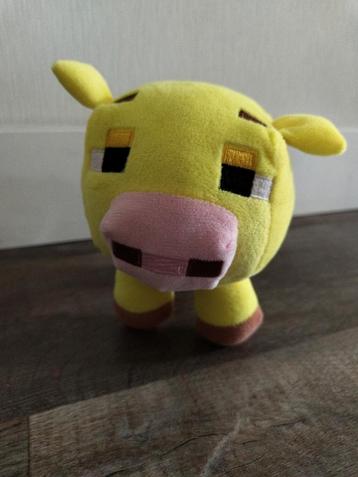Minecraft-Gele koe knuffel beschikbaar voor biedingen