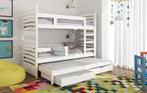 Stapelbed LILA 3 160x75 | 180x75 inclusief witte kleur, Verzenden, Nieuw, Stapelbed