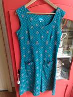 Jurk tante Betsy maat L met lieve bloemetjes, Tante Betsy, Ophalen of Verzenden, Gedragen, Blauw