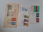 Europa zegels partij 11 fdc enveloppen, Verzenden, Beschreven, Europa