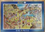 King puzzel 1000 stukjes, Ophalen of Verzenden, 500 t/m 1500 stukjes, Gebruikt, Legpuzzel
