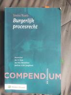 Burgerlijk procesrecht Stein/Rueb compendium, Boeken, Studieboeken en Cursussen, Gelezen, Ophalen of Verzenden, WO, Alpha
