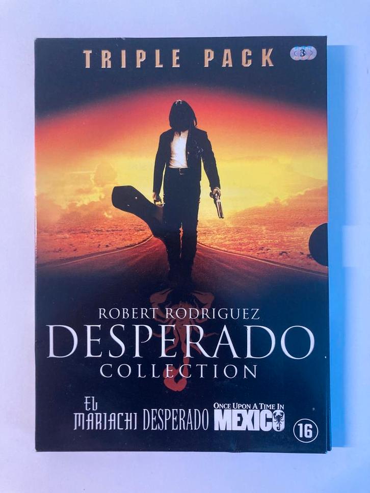 Desperado Collection, 2007 /3x DVD /3 films Robert Rodriguez, Cd's en Dvd's, Dvd's | Actie, Zo goed als nieuw, Actie, Boxset, Vanaf 16 jaar